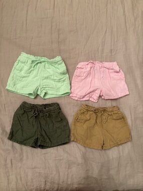 Old Navy Girl’s Drawstring Shorts - Set of Four / Size 2T